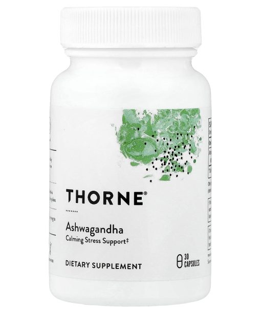 Thorne, Ashwagandha, 120 mg, 30 Capsules
