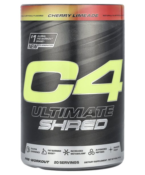 Cellucor, C4 Ultimate Shred, Pre-Workout, Cherry Limeade, 14.2 oz (402 g)